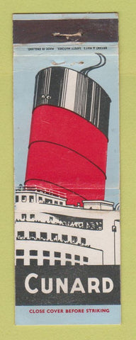 Matchbook Cover - Cunard Cruise Lines