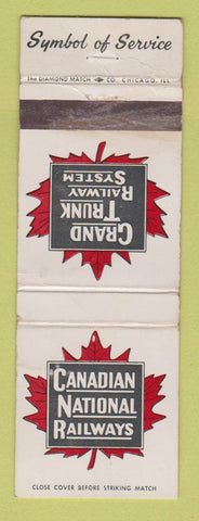 Matchbook Cover - Canadian National Railroad WEAR