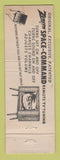 Matchbook Cover - Zenith TV Radio Corp Chicago IL WEAR