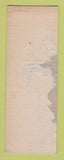 Matchbook Cover - Bessie's Food Bar Wheeling WV SAMPLE WORN BACK