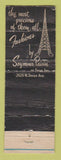 Matchbook Cover - Seymour Paisin Women's Clothes Chicago IL WORN