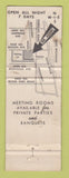 Matchbook Cover - Mr Adams Chicago IL Restaurant WEAR