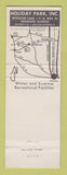 Matchbook Cover - Holiday House Park Ingleside IL