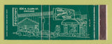 Matchbook Cover - Ireland's Seafood Restaurant Chicago IL Full Length