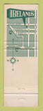 Matchbook Cover - Ireland's Seafood Restaurant Chicago IL Full Length