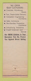 Matchbook Cover - Accurate Sheet Metal Works Chicago IL