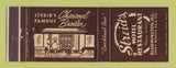 Matchbook Cover - Streid's Motel Restaurant Bloomington IL Route 66