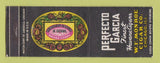 Matchbook Cover - Perfecto Garcia Cigars WF Monroe Chicago IL WORN BACK