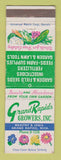 Matchbook Cover - Grand Rapids Growers Flowers Grand Rapids MI