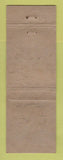 Matchbook Cover - Carlson Snack Bar Lancaster VA WORN Perkins Americana WHITE