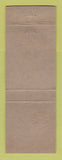 Matchbook Cover - Walter Burgess Grocery Camden NC WEAR Perkins Americana WHITE