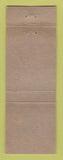 Matchbook Cover Light House Restaurant Cape Hatteras NC Perkins Americana WHITE