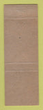 Matchbook Cover - Swan Quarter Hotel NC Perkins Americana WHITE