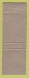 Matchbook Cover - Hotel Trusty Water Valley MS Perkins Americana WHITE