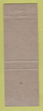 Matchbook Cover - Americus Hotel GA Perkins Americana WHITE