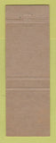 Matchbook Cover - First State Bank Paint Rock TX Perkins Americana WHITE