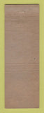 Matchbook Cover - Mineral Tea Room Mineral VA Perkins Americana WHITE