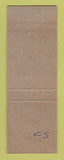 Matchbook Cover - JR Carson Texaco oil gas Nottoway VA Perkins Americana WHITE