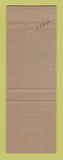 Matchbook Cover Keystone Match Club Wilkes Barre PA 1957 Perkins Americana WHITE