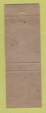 Matchbook Cover - Sussex Lunch VA Perkins Americana WHITE