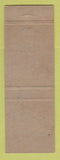 Matchbook Cover - Scisinger Dairy Supply Le Roy OH Perkins Americana ORANGE