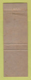 Matchbook Cover - Clark Commission Benton LA Perkins Americana ORANGE