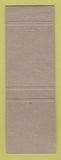 Matchbook Cover - WB Moulton Grocery Knoxville GA Perkins Americana ORANGE