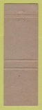 Matchbook Cover - Travelers Hotel Court Nofolk VA Perkins Americana ORANGE