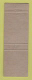 Matchbook Cover - Andrews Field Motel Upper Marlboro MD Perkins Americana ORANGE