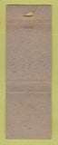 Matchbook Cover - Virginia Inn Rustburg VA POOR STRIKER Perkins Americana ORANGE