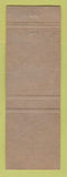 Matchbook Cover - Tupelo Hotel Wewahitchka FL Perkins Americana ORANGE
