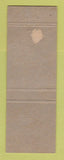 Matchbook Cover - Bowie's Motor Court Lorne VA Perkins Americana ORANGE