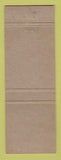Matchbook Cover - Motel Black Rock Independence VA Perkins Americana ORANGE