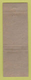 Matchbook Cover - Princess Anne Soda Shop VA Perkins Americana YELLOW