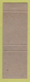 Matchbook Cover - Andrews Field Motel Upper Marlboro MD Perkins Americana YELLOW