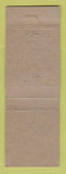 Matchbook Cover - Oak Motel Courtland VA Perkins Americana YELLOW