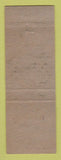 Matchbook Cover Green Gable Restaurant King William VA Perkins Americana YELLOW