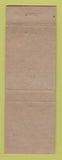 Matchbook Cover - Esso oil gas Currituck NC Perkins Americana YELLOW