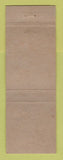 Matchbook Cover Light House Restaurant Cape Hatteras NC Perkins Americana YELLOW