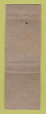 Matchbook Cover - Carlson Snack Bar Lancaster VA Perkins Americana YELLOW
