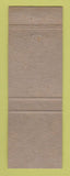 Matchbook Cover - Brushy Mountain Motel Bland VA Perkins Americana YELLOW