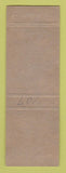 Matchbook Cover - Clark Commission Benton LA Perkins Americana YELLOW