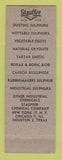 Matchbook Cover - Stauffer Sulphurs Insecticides