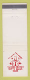 Matchbook Cover - Taconic District Scout Jamboree North Adams MA 1973