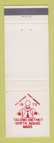 Matchbook Cover - Taconic District Scout Jamboree North Adams MA 1973