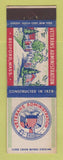 Matchbook Cover - Veterans Administration Bedford MA Federal