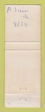 Matchbook Cover - Union Supermarkets Grocery Canada Detergent WEAR