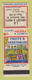 Matchbook Cover - JB Grocery Meats Canada