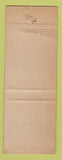 Matchbook Cover - Palace Cafeteria Peoria IL WEAR