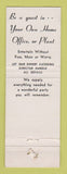 Matchbook Cover - Edmanson Bock Catering Chicago? WEAR